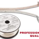 PROFESSIONAL PICK-UP CABLE 2x0.25mm2 SILVER-GOLD