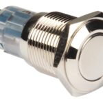 ROUND METAL SWITCH DPDT 2NO 2NC