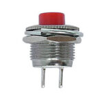MINIATURE PUSH BUTTON SWITCH - RED