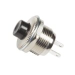MINIATURE PUSH BUTTON SWITCH - BLACK   /   ΑΠΕΝΕΡΓΟΠΟΙΗΣΗ ΚΟΥΜΠΙΟΥ-(ON) ΜΑΥΡΟ