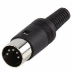 DIN 5-PIN NICKEL