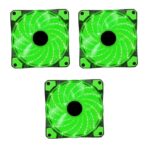 PC FAN (3 GREEN LEDS)