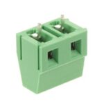PROFESSIONAL SCREW TERMINAL. 2-POLE. GREEN. 7.5mm PITCH
