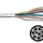 SHIELDED CABLE 8 x 0.19mm² BLACK