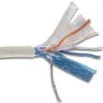 SFTP ADSL CABLE, 2 TWISTED PAIRS, ALUMINIUM MYLAR SHIELDING