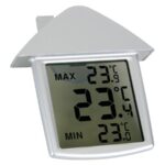 TRANSPARANT WINDOW THERMOMETER WITH MIN/MAX