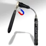 TELESCOPIC LED FLASHLIGHT WITH MAGENTIC TIP
