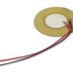 PIEZO SPEAKER ELEMENT 30Vac 0.5-20Hz 75dB LEAD TYPE / Ø 50mm