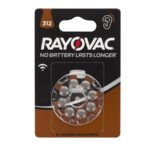 ZINC AIR CEL Rayovac 1.4V-160mAh 4607.945.406 (6pcs/bl)