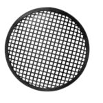 8" BLACK METAL SPEAKER GRILLE