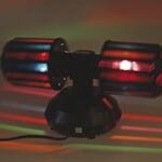 DOUBLE 5" ROTATING DISCO LIGHT