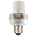 MINI STROBE LAMP WHITE. 3.5W. E27 SOCKET