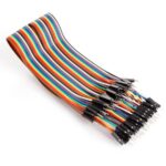 40 PINS 30 CM MALE TO MALE JUMPER WIRE (FLAT CABLE)