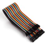 40 PINS 30 CM FEMALE TO FEMALE JUMPER WIRE (FLAT CABLE)