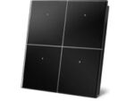 VELBUS 4 TOUCH BUTTON BLACK GLASS - Image 3