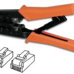 CRIMPING TOOL FOR CONNECTOR 6P6C. 6P4C. 8P8C (RJ12. RJ45)