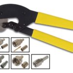 ΠΡΕΣΣΑ ΓΙΑ ΣΥΝΔΕΣΕΙΣ F + BNC    /   Versatile crimping tool for F +BNC connectors, the perfect tool for precise connections