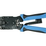 PROFESSIONAL CRIMPING TOOL FOR MODULAR CONNECTORS 4P4C. 6P4C. 8P8C (RJ11. RJ12. RJ45) & DEC