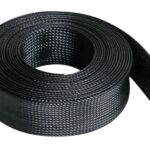 CABLE SLEEVE - 40 mm width - length 5m - black