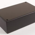 PLASTIC BOX ABS 160x95x55mm BLACK