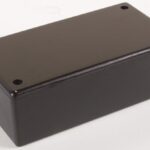 PLASTIC BOX ABS 130x70x45mm BLACK