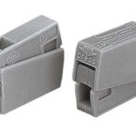 LIGHTING CONNECTOR. 2.5mm. 105deg . GREY