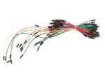SET AWG JUMPER WIRES - ONE PIN - MALE TO MALE (65 PCS)