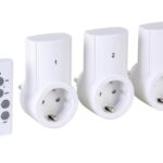 REMOTE CONTROL SWITCH SET - 3 RECEIVERS - GERMAN TYPE PLUG