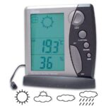 WEATHER STATION WITH CLOCK, IN/OUT TEMP. & HUMIDITY