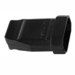 AC FLAT PLUG FEMALE BLACK