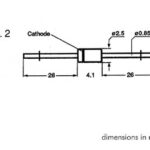 ZENER DIODE 3V9 - 1.3mW