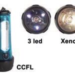 3-IN-1 HAND TORCH (3 LEDs / HALOGEN / CCFL)