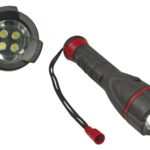 WATERPROOF LED TORCH WITH RUBBER BODY - 4 LEDs