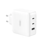 ΤΑΧΥΦΟΡΤΙΣΤΗΣ 100W GaN TECH ΜΕ 3 ΕΞΟΔΟΥΣ 2xUSB-C+1 USB-A