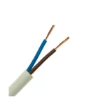 ΚΑΛΩΔΙΟ ΕΥΚΑΜΠΤΟ ΝΥΜΗΥ 2x1mm2 H05VV-F ΛΕΥΚΟ