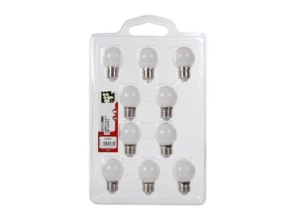ΛΑΜΠΤΗΡΕΣ LED ΘΕΡΜΟ ΛΕΥΚΟ 10τεμ.   /  LED lamp 0,6W   10 pieces   warm white