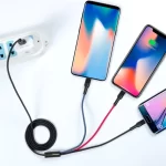 Καλώδιο φόρτισης 3 σε 1 από USB A σε Lightning + Type C + micro USB 1.2m  /  3 in 1 charging cable from USB A to Lightning + Type C + micro USB 1.2m