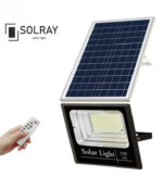ΗΛΙΑΚΟΣ ΠΡΟΒΟΛΕΑΣ ΜΕ ΦΩΤΟΒΟΛΤΑΙΚΟ ΠΑΝΕΛ 300W     /      Solar LED Floodlight 300W - Image 2
