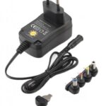 TΡΟΦΟΔΟΤΙΚΟ ΡΥΘΜΙΖΟΜΕΝΗΣ ΕΞΟΔΟΥ 3-12V DC 600mA YSV500-0600         /          ADJUSTABLE OUTPUT POWER SUPPLY 3-12V DC 600mA YSV500-0600