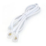 ΤΗΛΕΦΩΝΙΚΟ ΚΑΛΩΔΙΟ ΛΕΥΚΟ 7 ΜΕΤΡΑ    /        PHONE CABLE WHITE 7m