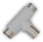 Διακλαδωτής RF αρσενικό σε 2 θηλυκά     /     splitter male to 2 female - Image 2