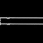 Led 5mm λευκό χρώμα υψηλής φωτεινότητας     /     Led 5mm white color high brightness