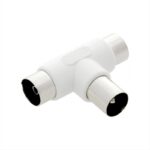 Διακλαδωτής RF αρσενικό σε 2 θηλυκά     /     splitter male to 2 female