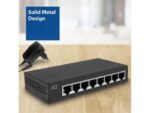 ΣΥΝΔΕΣΗ ΓΙΑ NETWORKING 8 ΘΕΣΕΩΝ ΜΕΤΑΛΛΙΚΗ     /    GIGABIT ETHERNET SWITCH 8 PORT METAL DESIGN