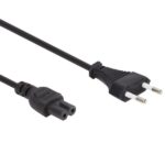 ΚΑΛΩΔΙΟ ΣΥΝΔΕΣΗΣ H03VVH2-F 2G0.75, 2 m, 2.5 A230V     /    Power cable, H03VVH2-F 2G0.75, 2 m, 2.5 A230V, 625 W, type C (Euro plug) to C7, for indoor use, PVC, black