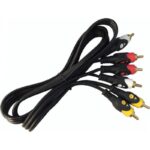 ΚΑΛΩΔΙΟ 3 RCA-3 RCA 1,5m    /     AUDIO CABLE 3 RCA-3 RCA 1,5m - Image 2